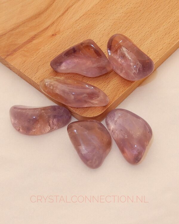 Ametrien-trommelsteen-klein Ametrien schijfsteen