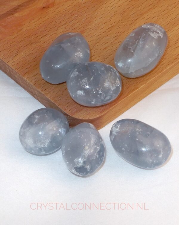 Celestien-trommelsteen-klein Celestien trommelsteen