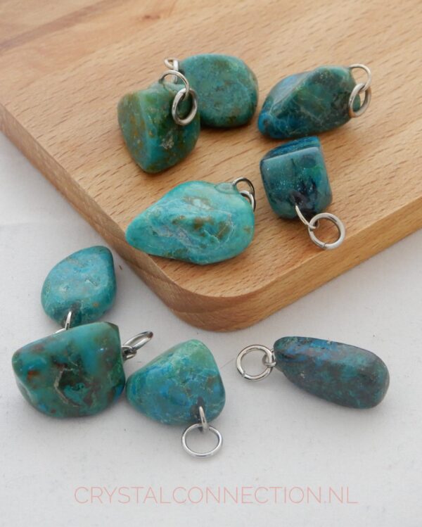 Chrysocolla-hanger-klein-scaled Chrysocolla hanger