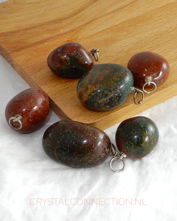 Jaspis-bont-hanger Jaspis bont hanger