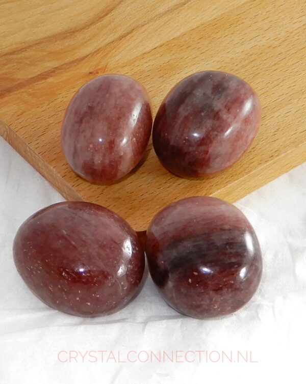 aardbeienkwarts-trommelsteen-groot Aardbeienkwarts hanger