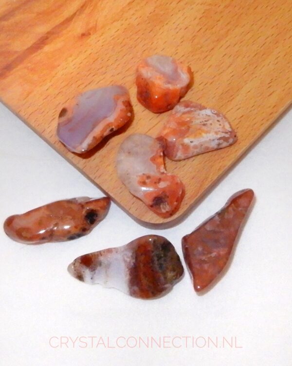 agaat-marokko-trommelsteen Agaat Marokko trommelsteen