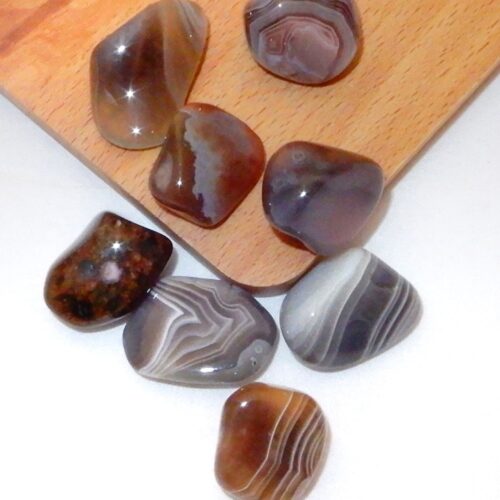 agaat-streep-trommelsteen-klein Agaat gestreept trommelsteen