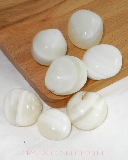 Vredesagaat trommelsteen