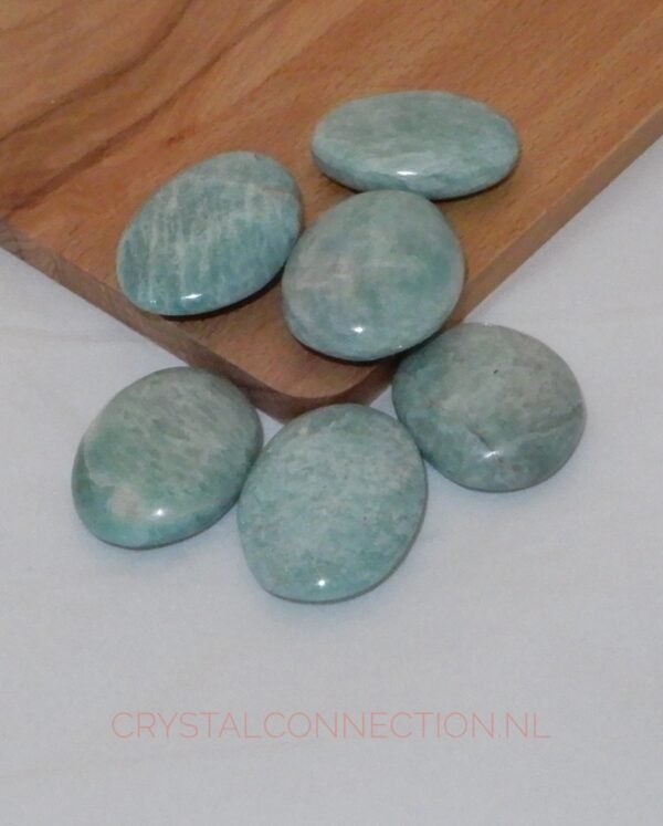 amazoniet-amulet Amazoniet schijfsteen