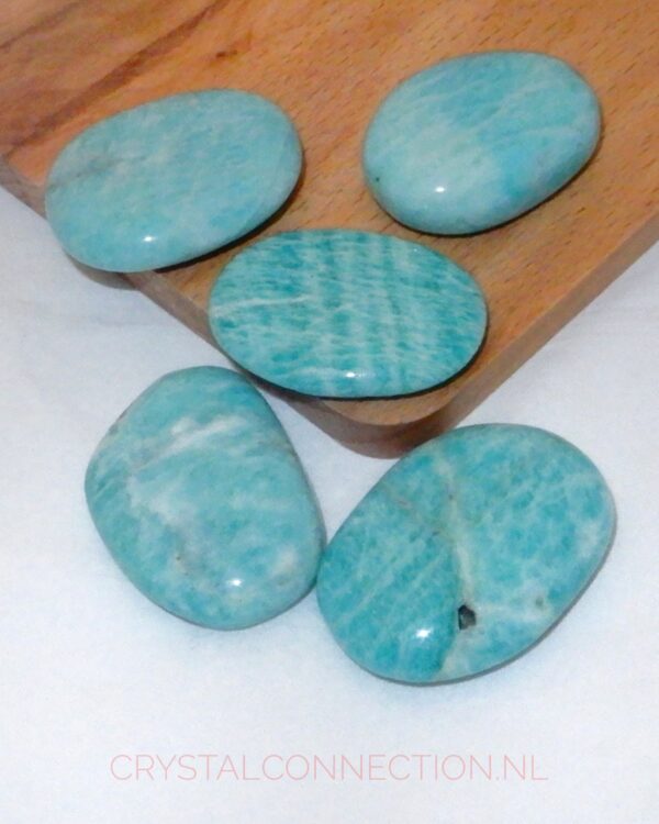 amazoniet-schijfsteen-standaard-10-20g Amazoniet schijfsteen