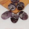 amethist-amuletstenen Amethist schijfsteen