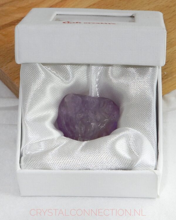 amethist-doorboorde-hanger-ingegraveerde-engel Amethist doorboorde hanger