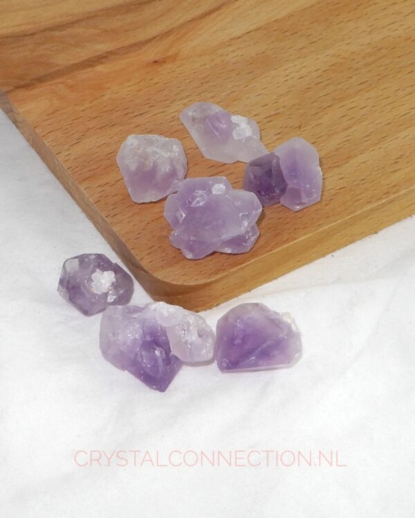 amethist-dubbeleinder-ruw-klein Amethist dubbeleinder