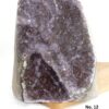 Amethist geode aangeslepen