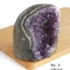 Amethist geode aangeslepen