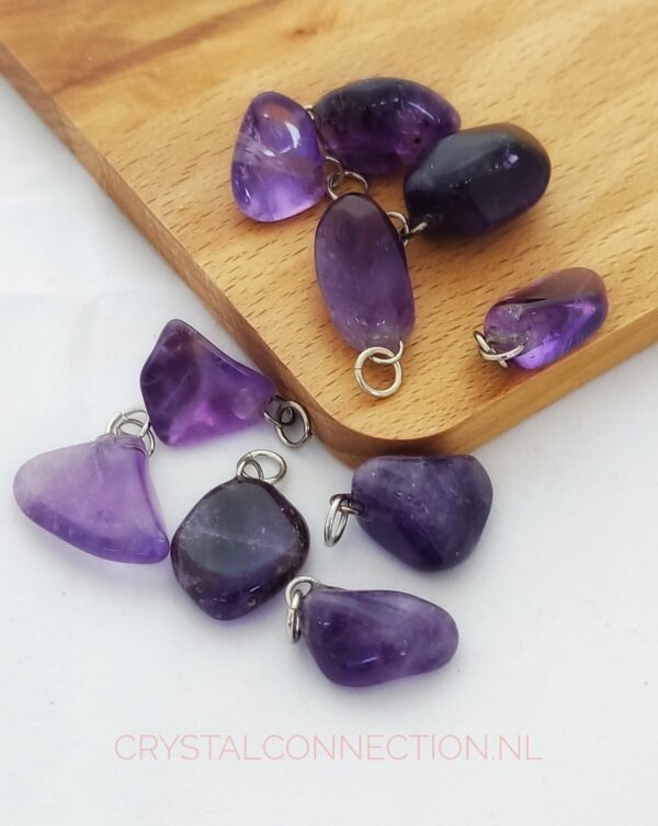 amethist-hanger Amethist hanger