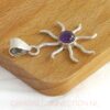 amethist-hanger-zilver-zij2 Amethist zilveren hanger
