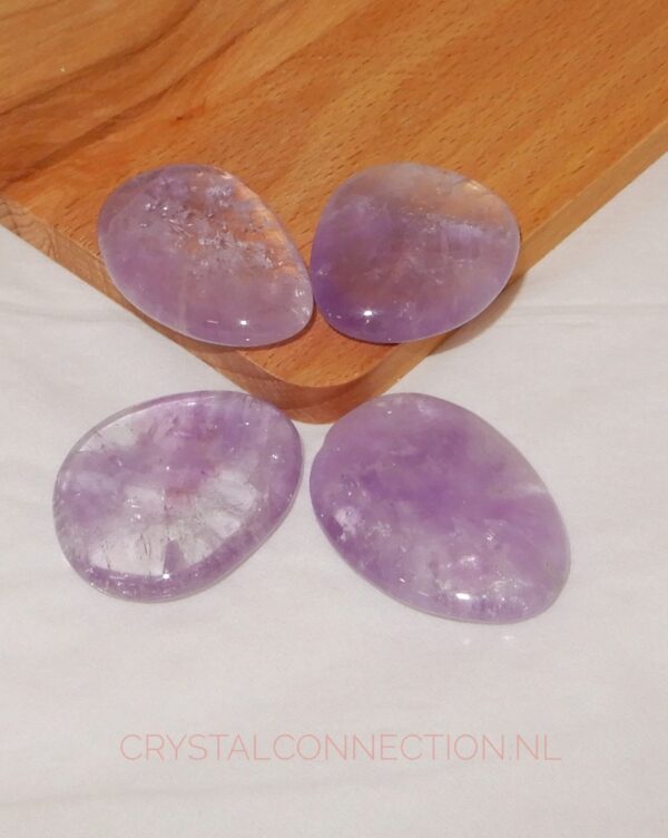 amethist-schijfsteen-licht-A-kwaliteit Amethist schijfsteen