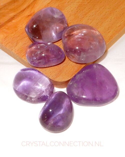 Amethist trommelsteen