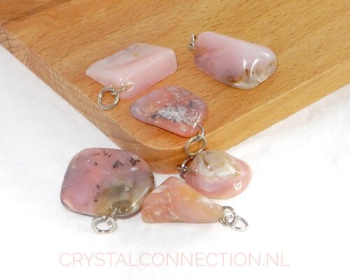 Andesopaal hanger roze
