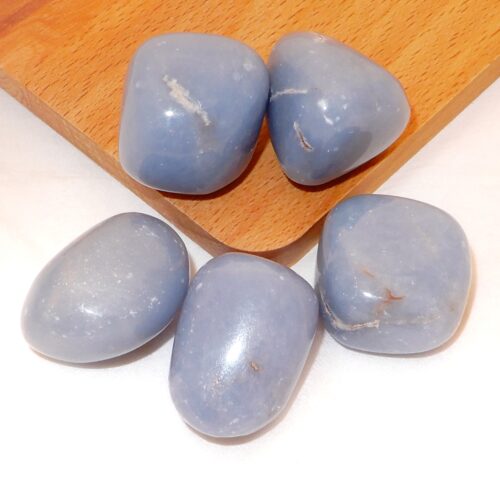 angeliet-trommelsteen Angeliet trommelsteen