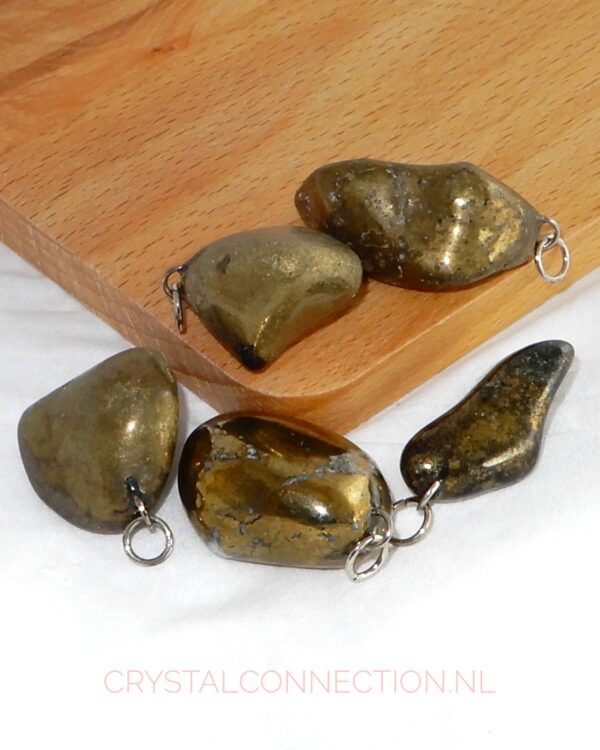 apachengold-hanger-groot Agaat Zebra hanger