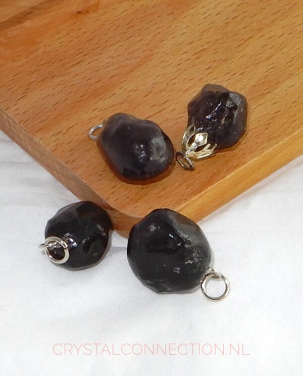 apachentraan-hanger-ruw Agaat Zebra hanger