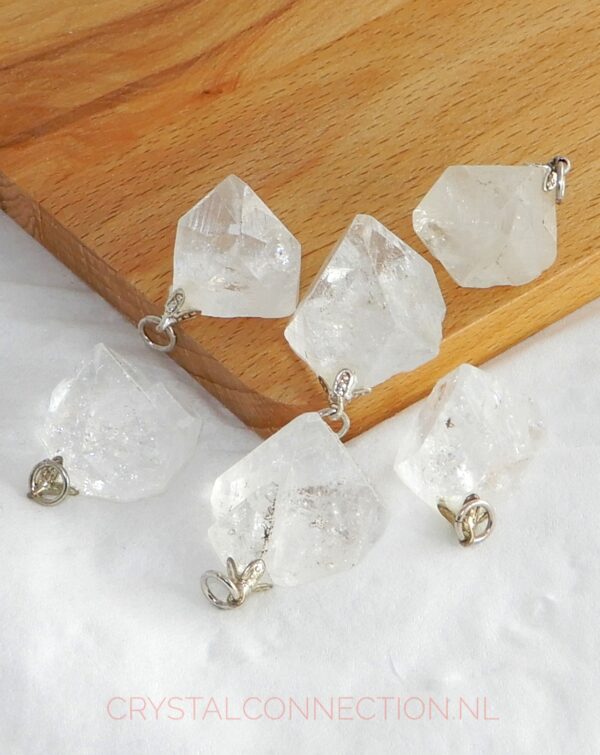 apophylliet-hanger-ruw Agaat Zebra hanger