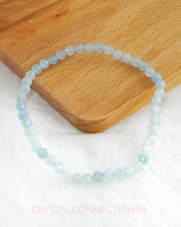 aquamarijn-armband-facet-4mm Aquamarijn armband