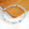 aquamarijn-morganiet-armband-kogel-6mm Aquamarijn met morganiet armband