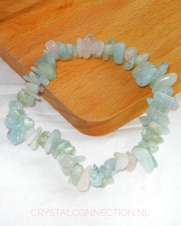 aquamarijn-morganiet-armband-split-klein Aquamarijn met morganiet armband