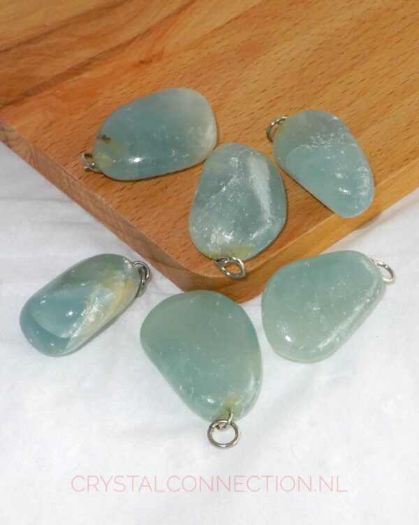 aragoniet-hanger-blauw Aragoniet hanger