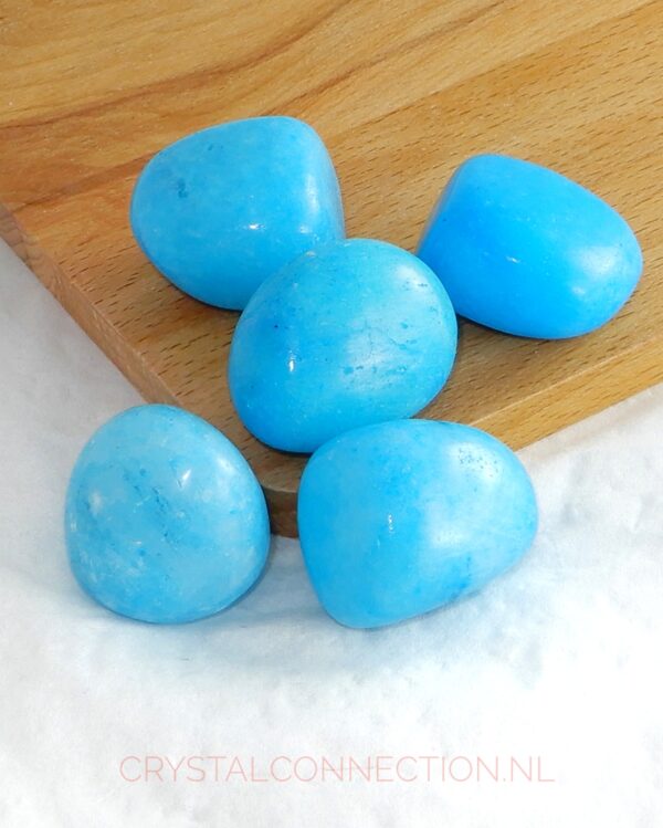 aragoniet-hemimorfiet-trommelsteen-middel Aragoniet schijfsteen