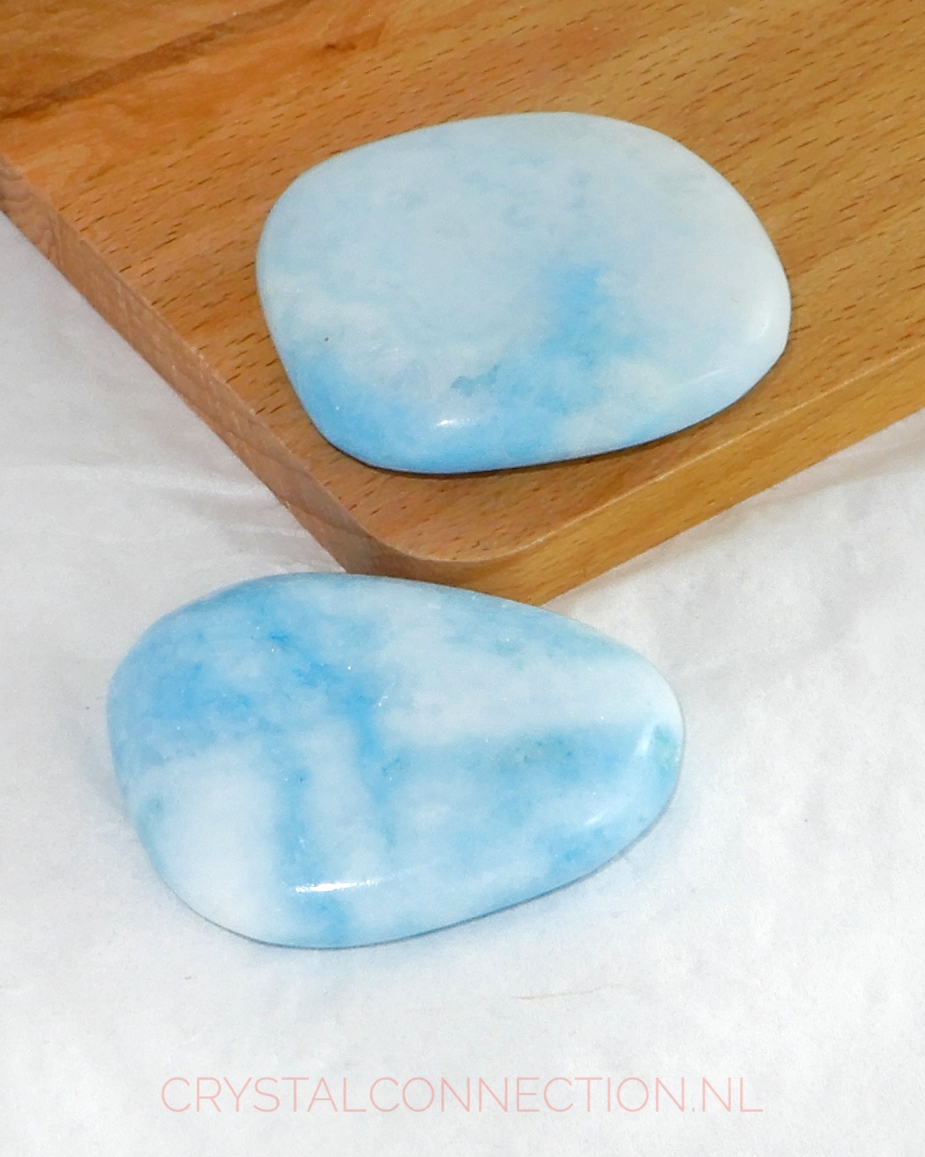 Aragoniet met hemimorfiet schijfsteen