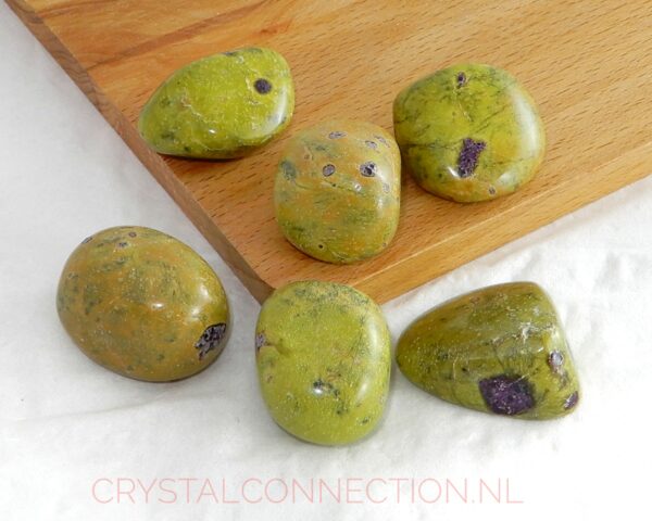 atlantisiet-trommelsteen-groot Astrophylliet trommelsteen