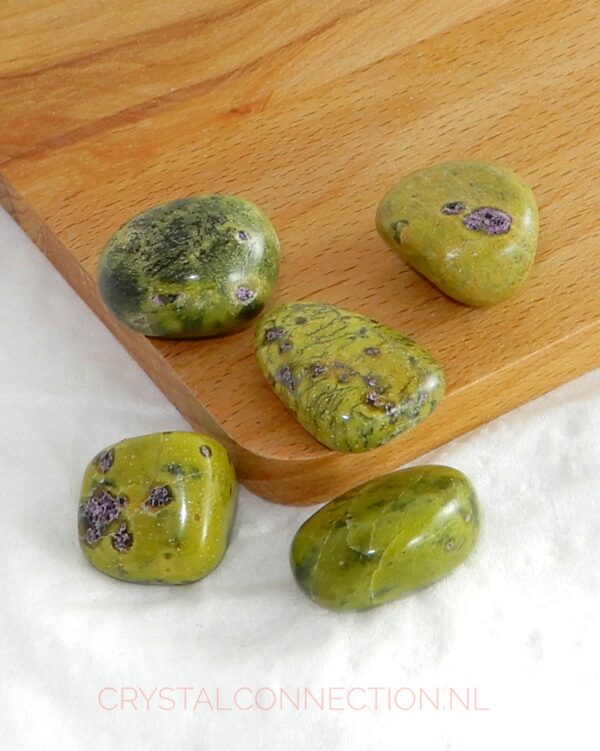 atlantisiet-trommelsteen-klein Astrophylliet trommelsteen