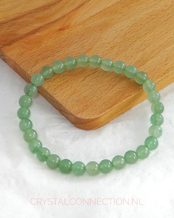 aventurijn-arband-kogel-6mm Aventurijn armband