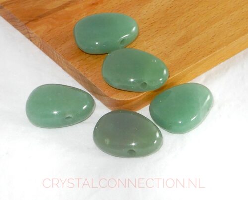 Aventurijn doorboorde hanger