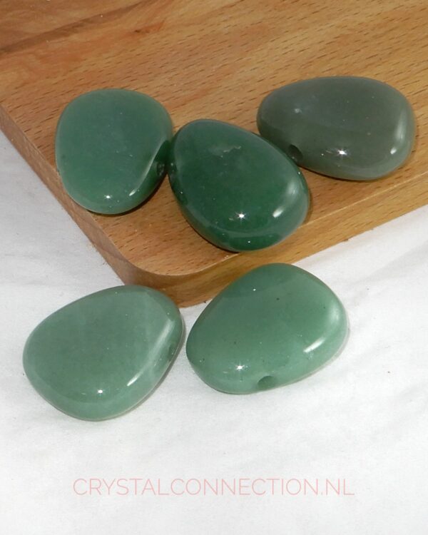 Aquamarijn doorboorde hanger