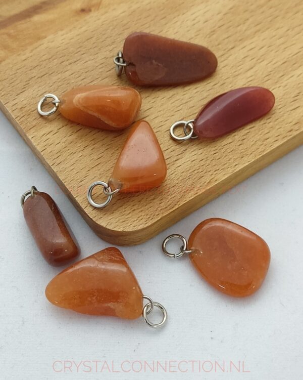 aventurijn-hanger-rood Aventurijn hanger