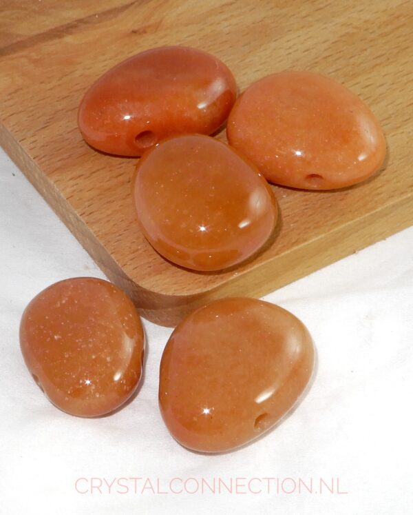 Aquamarijn doorboorde hanger