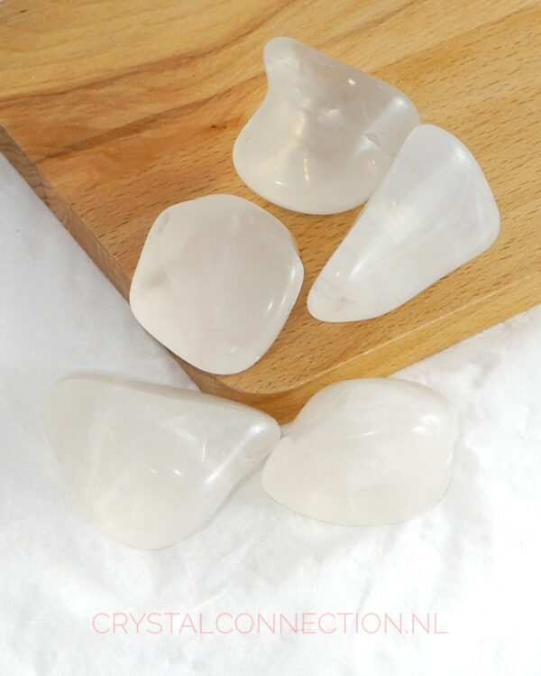 azeztuliet-trommelsteen-10-20g Astrophylliet trommelsteen