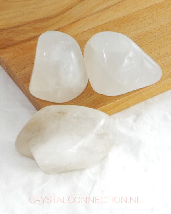 azeztuliet-trommelsteen-50-60g Astrophylliet trommelsteen