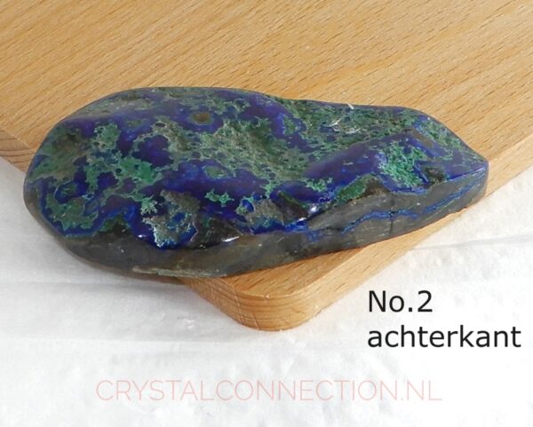 Azuriet-malachiet geslepen