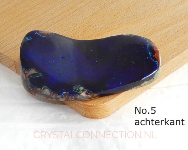 Azuriet-malachiet geslepen