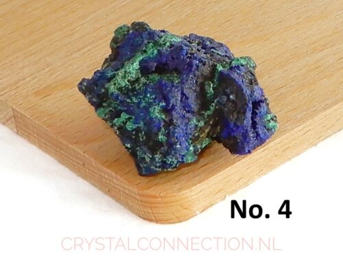 Azuriet-malachiet ruw uniek