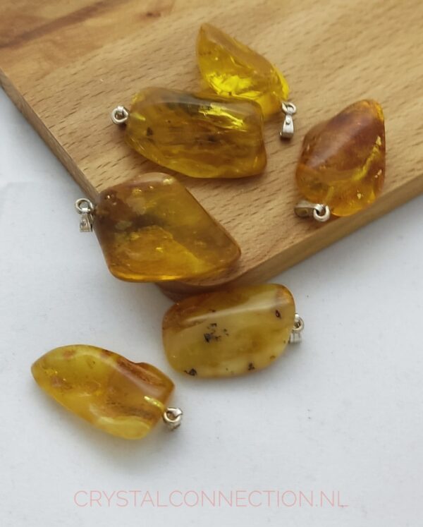 barnsteen-hanger-zilv-oogje Barnsteen hanger