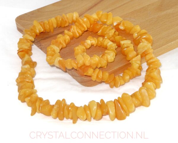 barnsteen-ketting-65-cm-milky Barnsteen ketting