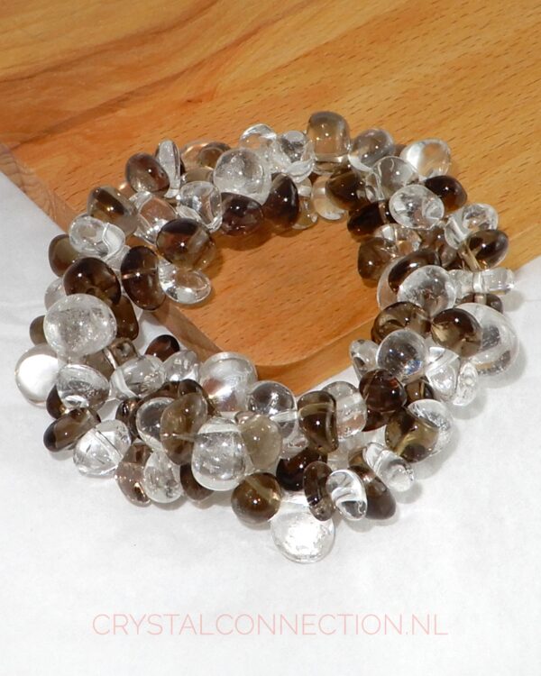 Bergkristal armband