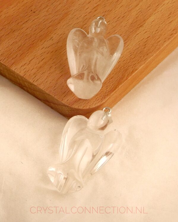 bergkristal-engelhanger-verzilverd-2 Bergkristal engel hanger