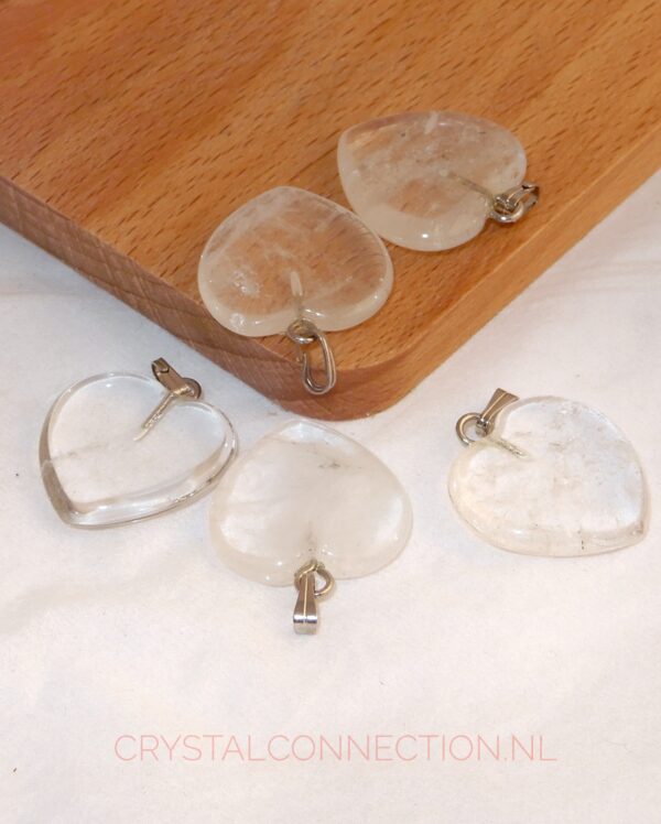 bergkristal-hartje-hanger-2cm Bergkristal hanger hartje