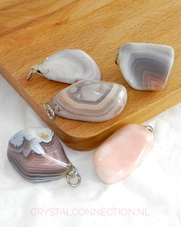 botswana-agaat-hanger-groot Botswana-agaat hanger