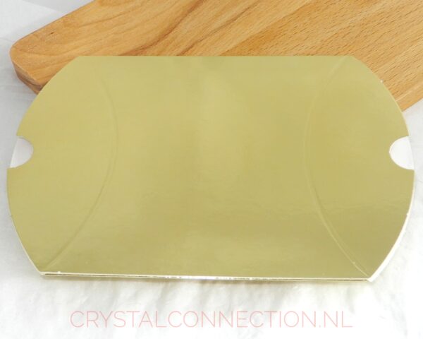 cadeau-verpakking-ongevouwen Magische obsidiaan sneeuwvlok Blije Kei