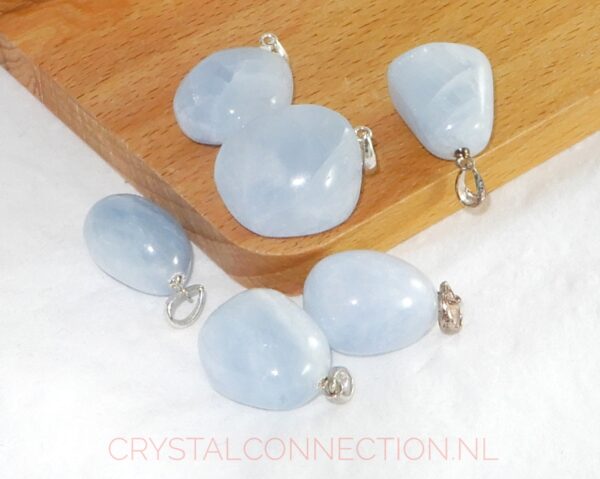 calciet-blauw-zilv.oogje_ Calciet druppelhanger